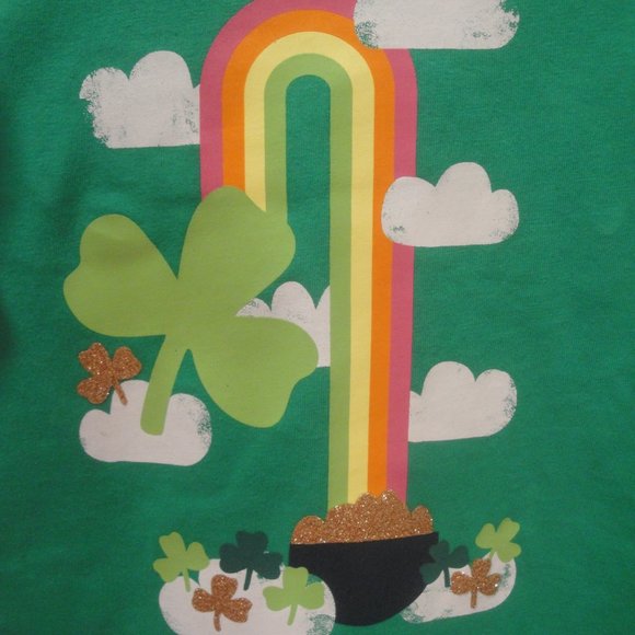 St. Patrick's Day Toddler 2 Piece Outfit Size 3T by Cat & Jack NWT - Picture 2 of 5